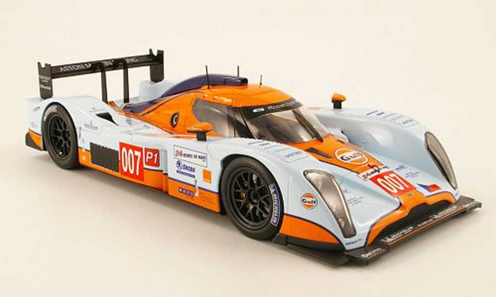 Aston Martin LMP1 1/18 Norev Lola no.007 gulf 24h le mans 2009 charouz / enge / mucke modellino in miniatura