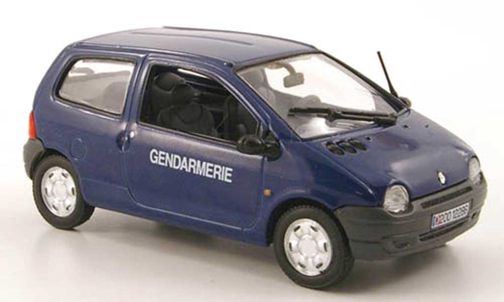Renault Twingo 1/43 Norev Gendarmerie Polizei (FR) 2000 modellino in miniatura