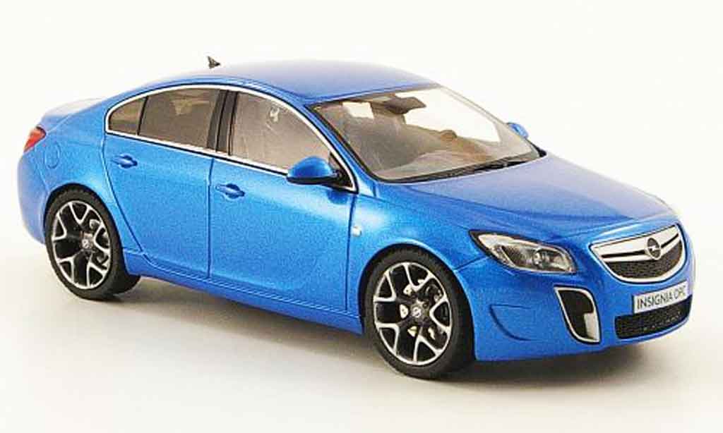 Opel Insignia OPC 1/43 Schuco OPC blu 2009 modellino in miniatura