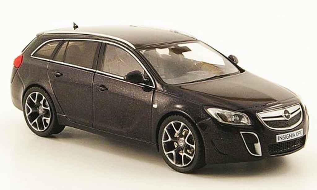 Opel Insignia 1/43 Schuco sports tourer opc nero 2009 modellino in miniatura