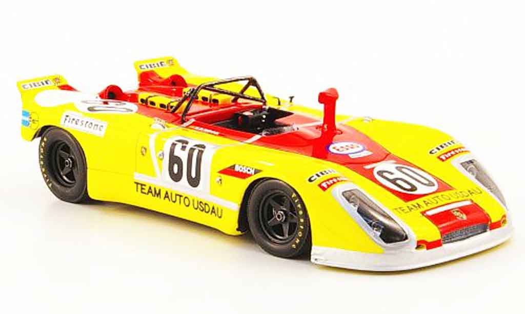 Porsche 908 1971 1/43 Spark 1971 No.60 Weigel Haldi 24h Le Mans modellino in miniatura