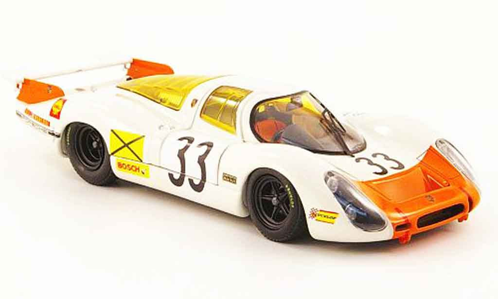 Porsche 908 1968 1/43 Ebbro 1968 No.33 24h Le Mans modellino in miniatura