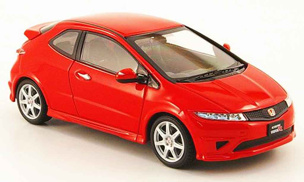 Honda Civic Type R 1/43 Ebbro Type R rosso RHD modellino in miniatura