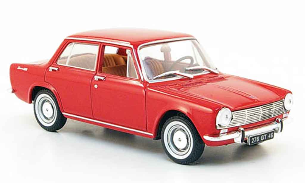 Simca 1300 1/43 Nostalgie berline rosso 1965 modellino in miniatura