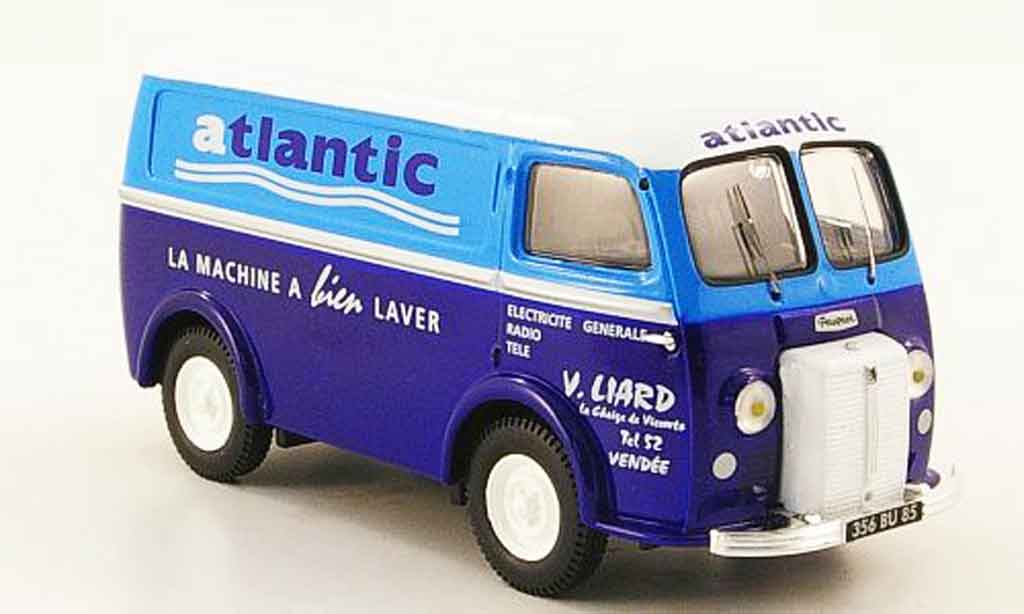 Peugeot D3A 1/43 Heritage kasten atlantic lieferwagen modellino in miniatura