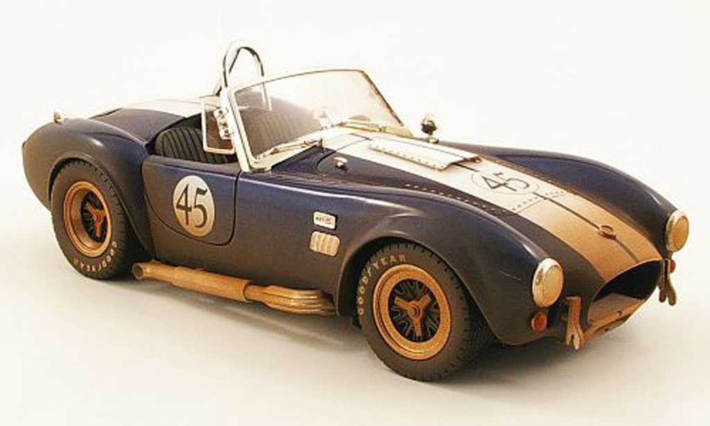 Shelby Ac Cobra 1/18 Shelby Collectibles 427 s/c no.45 avec sale 1965 modellino in miniatura