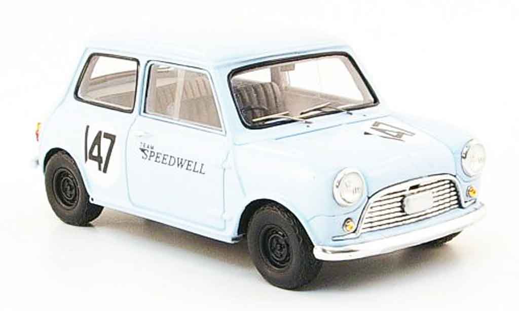 Austin Mini Rallye 1/43 Spark Rallye Saloon Car No.147 Team Speedwell 1960 modellino in miniatura