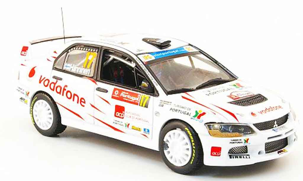 Mitsubishi Lancer Evolution IX 1/43 Vitesse Evolution IX No.17 IRC Rally de Portugal 2008 modellino in miniatura