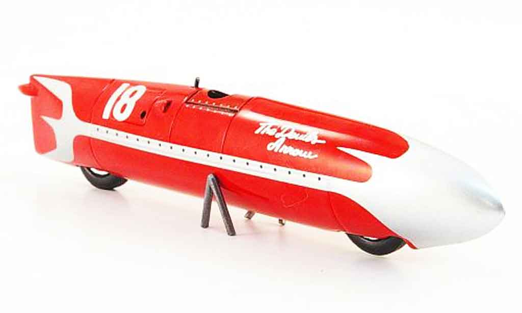 Triumph Bonneville 1/43 Bizarre No.18 The Devils Arrow Speed Record 1955 modellino in miniatura