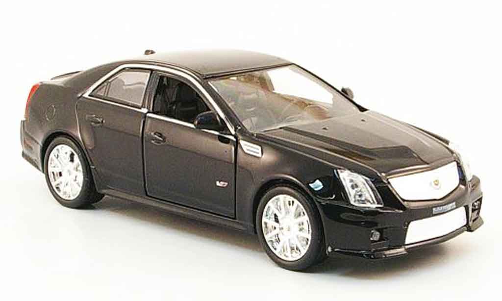 Cadillac CTS 1/43 Luxury Die Cast V nero 2009 modellino in miniatura