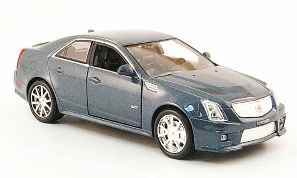 Cadillac CTS 1/43 Luxury Die Cast V grigio 2009 modellino in miniatura