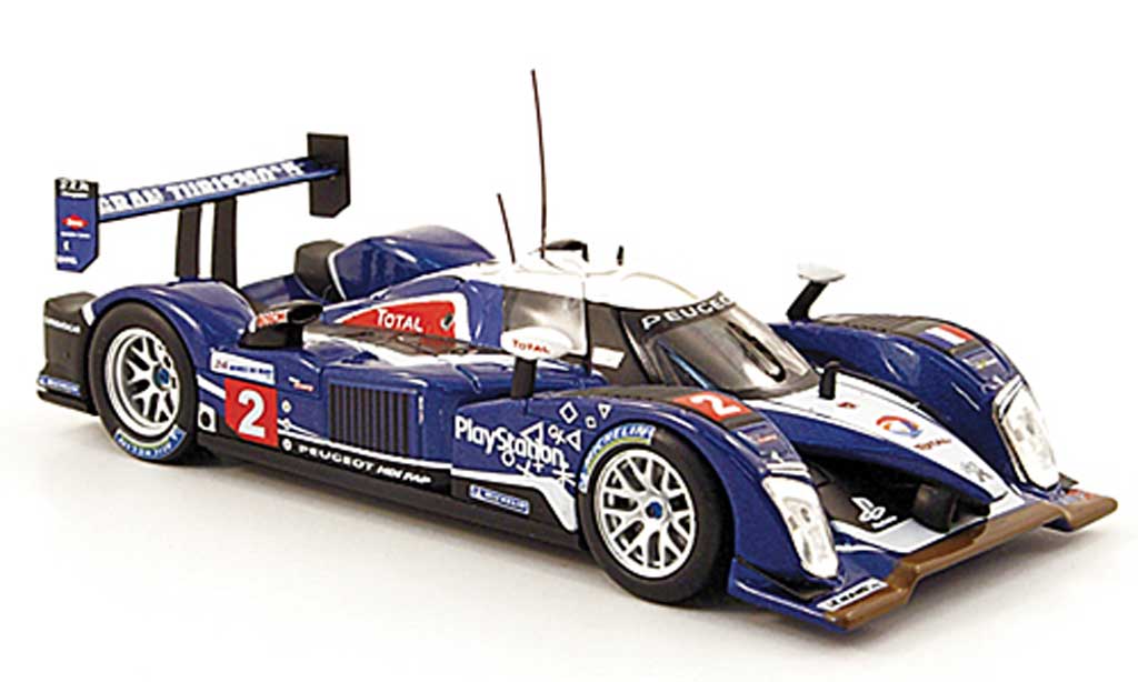 Peugeot 908 2010 1/43 Norev 2010 HDi FAP No.2 Team Sport 24h Le Mans modellino in miniatura