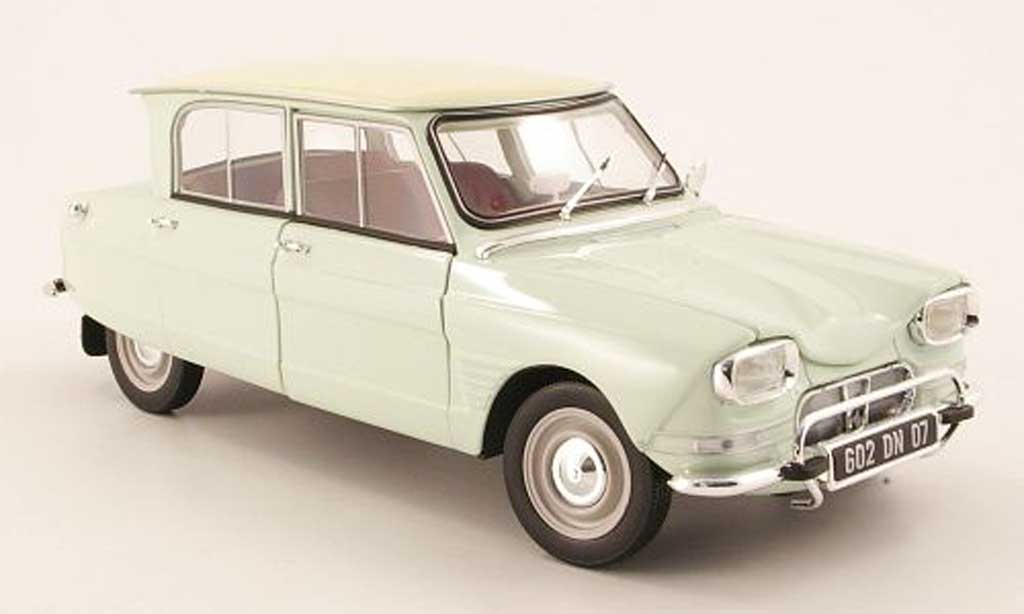 Citroen Ami 6 1/18 Norev grun pastel/beige 1963 modellino in miniatura