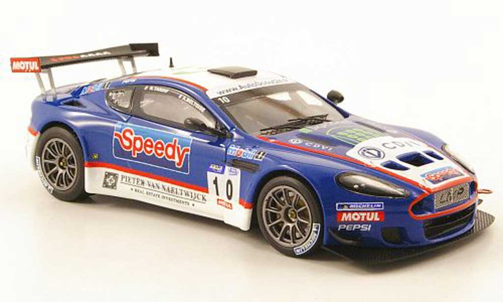 Aston Martin DBRS9 1/43 Norev GT3 No.10 Speedy LMP Motorsport 2010 modellino in miniatura