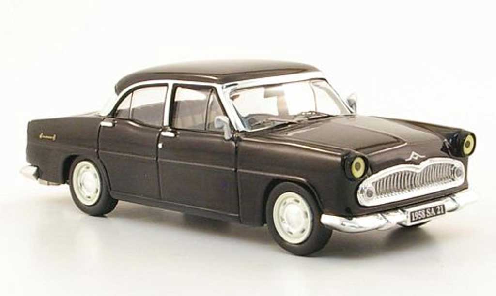 Simca Ariane 1/43 IXO 8 nero 1958 modellino in miniatura
