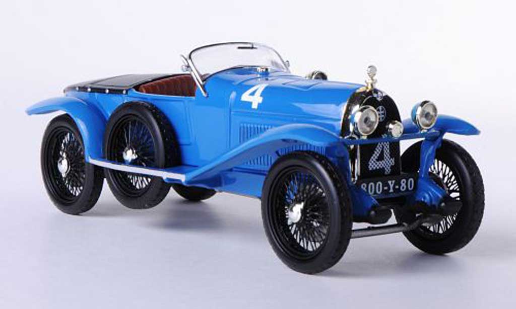 Lorraine Dietrich B3-6 1/43 IXO No.4 Stalter / E.Brisson 24h Le Mans 1925 modellino in miniatura