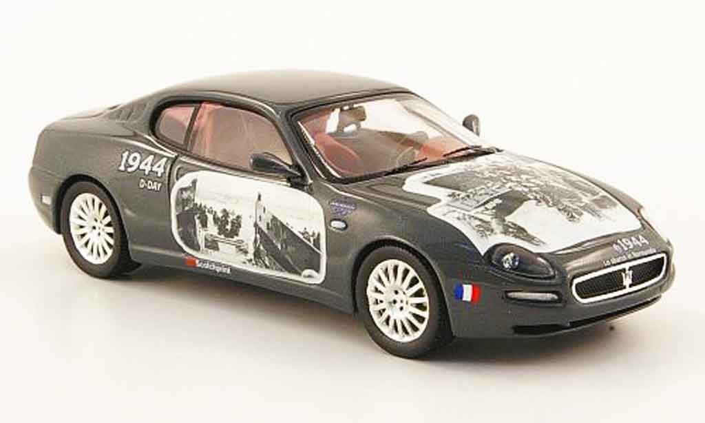 Maserati Cambiocorsa coupe 1/43 IXO coupe grigio metallisee 90. jubilaum 2002 modellino in miniatura