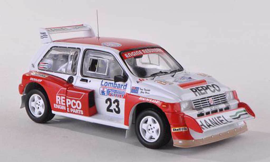 MG Metro 1/43 IXO 6R4 No.23 Repco Rally Grande-Bretagne 1986 Teesdale/Horne modellino in miniatura