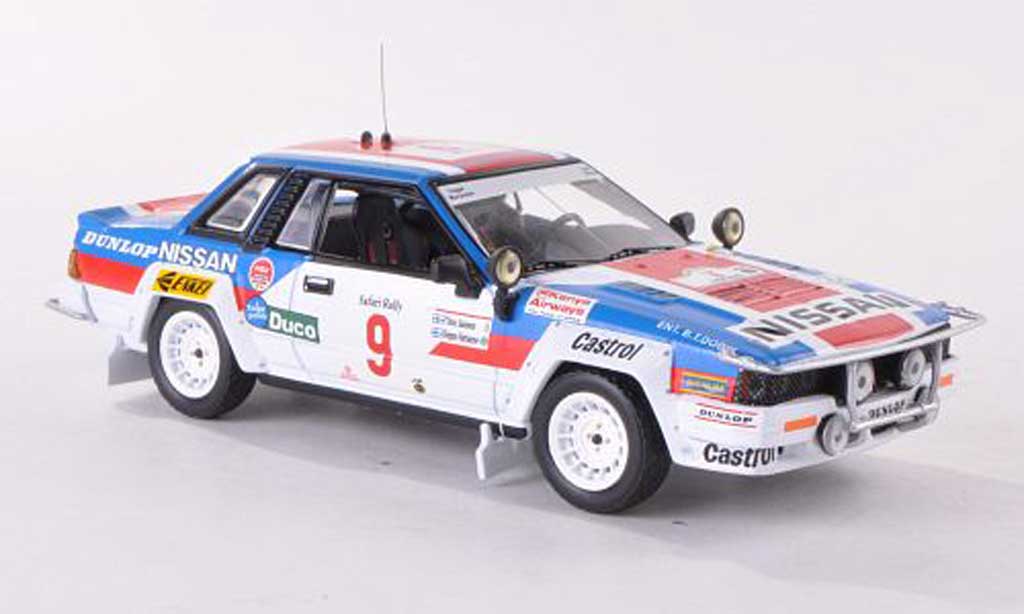Nissan 240 RS 1/43 IXO RS No.9 Safari Rally 1984 T.Salonen/S.Harjanne modellino in miniatura