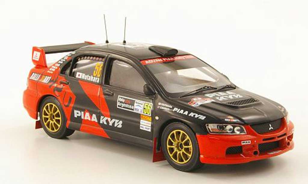 Mitsubishi Lancer Evolution IX 1/43 IXO Evolution IX No.56 PIAA Rally Argentinien 2008 modellino in miniatura