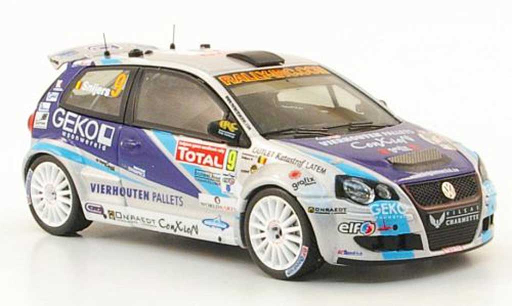 Volkswagen Polo 1/43 IXO S2000 No.9 Geko IRC Rally Ypres 2009 modellino in miniatura