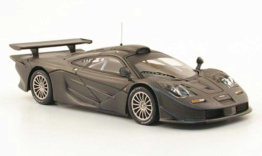 McLaren F1 1/43 IXO GTR Long Tail Carbonoptik 1996 modellino in miniatura