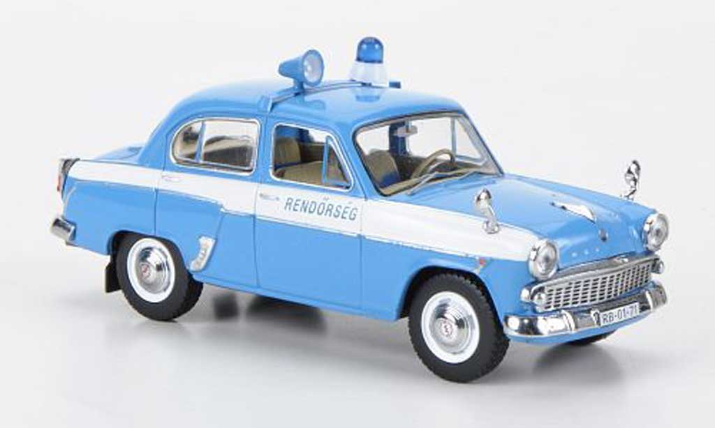 Moskwitsch 407 1/43 IST Models Rendorseg - Polizei Ungarn 1959 modellino in miniatura