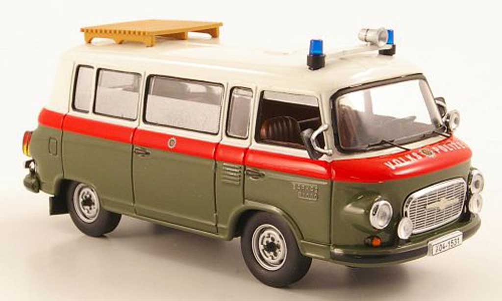Barkas B 1000 1/43 IST Models Bus Volkspolizei 1968 modellino in miniatura