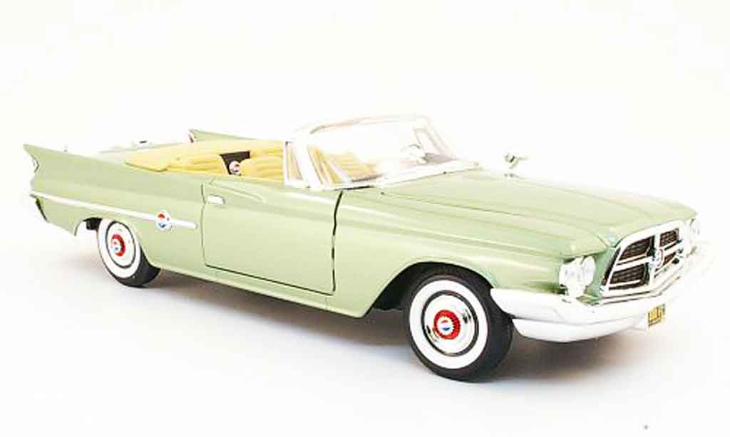 Chrysler 300F 1/18 Yat Ming convertibile grigio grun 1960 modellino in miniatura