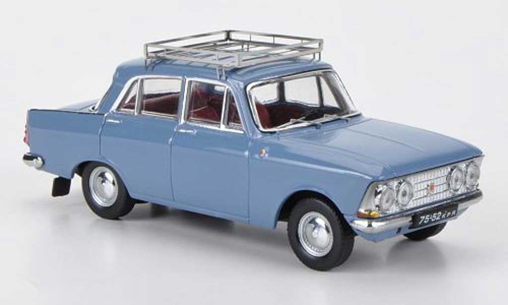 Moskwitsch 408 1/43 IST Models E blugrigio 1966 modellino in miniatura