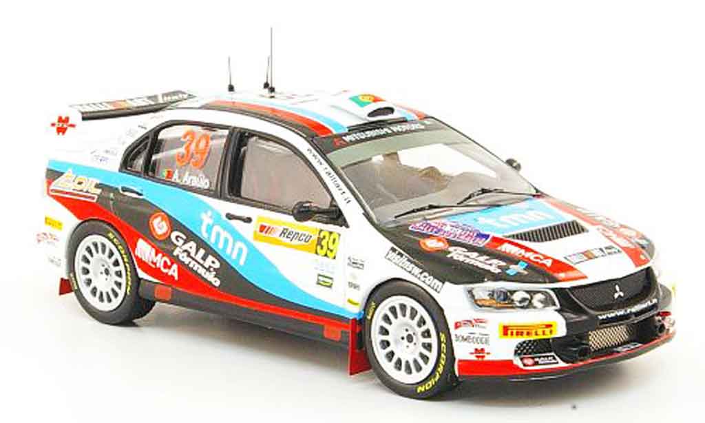 Mitsubishi Lancer Evolution IX 1/43 IXO Evolution IX No.39 Rally Australien 2009 modellino in miniatura