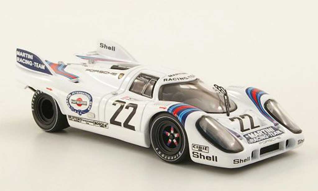Porsche 917 1971 1/43 IXO 1971 No.22 Martini Marko/van Lennep 24h Le Mans modellino in miniatura