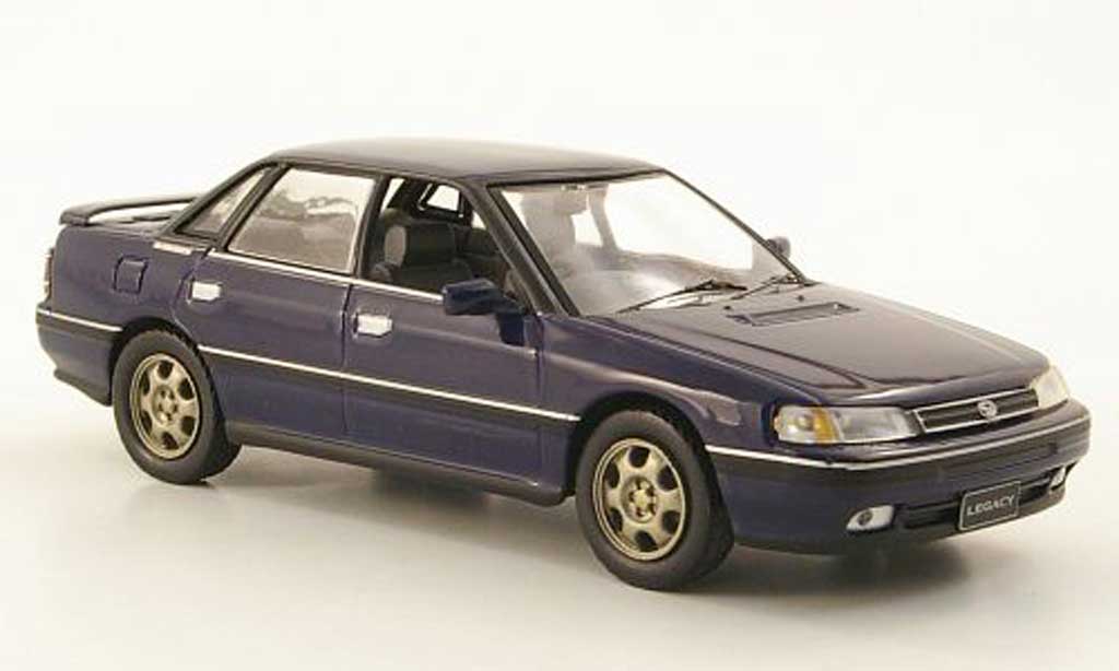 Subaru Legacy RS Turbo 1/43 IXO RS Turbo 2.0 blu 1989 modellino in miniatura