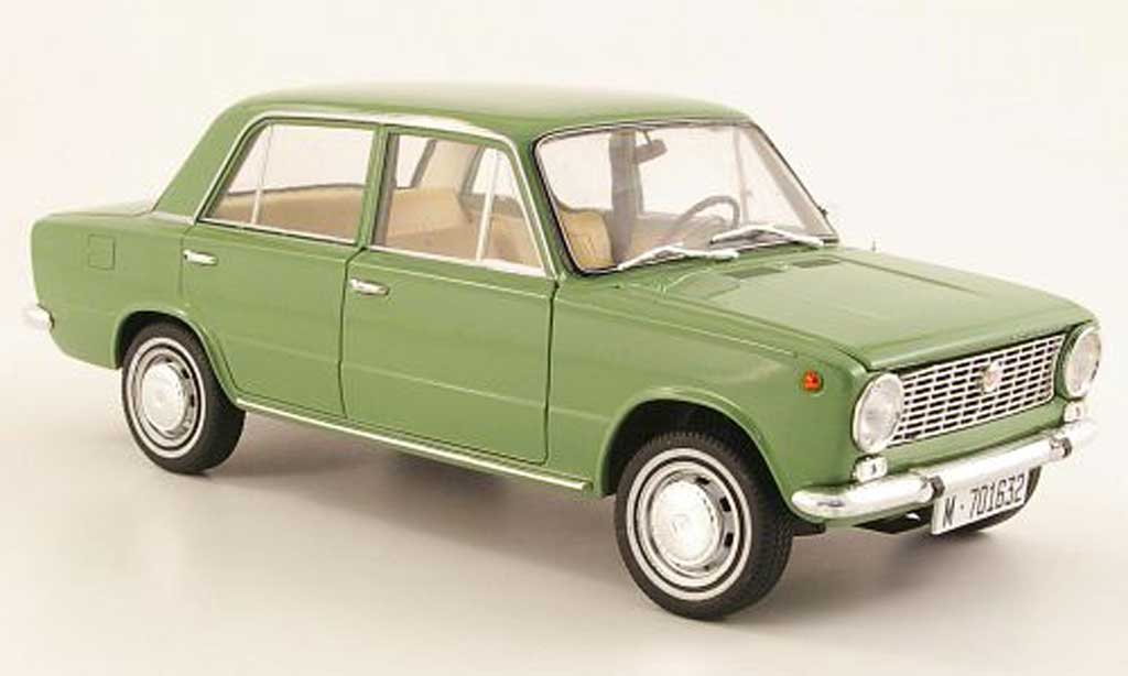 Seat 124 1/18 IST Models grigio/grun 1969 modellino in miniatura