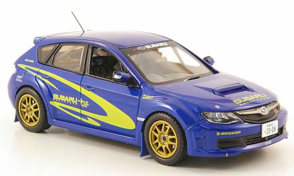 Subaru Impreza WRX 1/43 J Collection STI WRX Gr.N RHD Prasentationsmodell 2008 modellino in miniatura