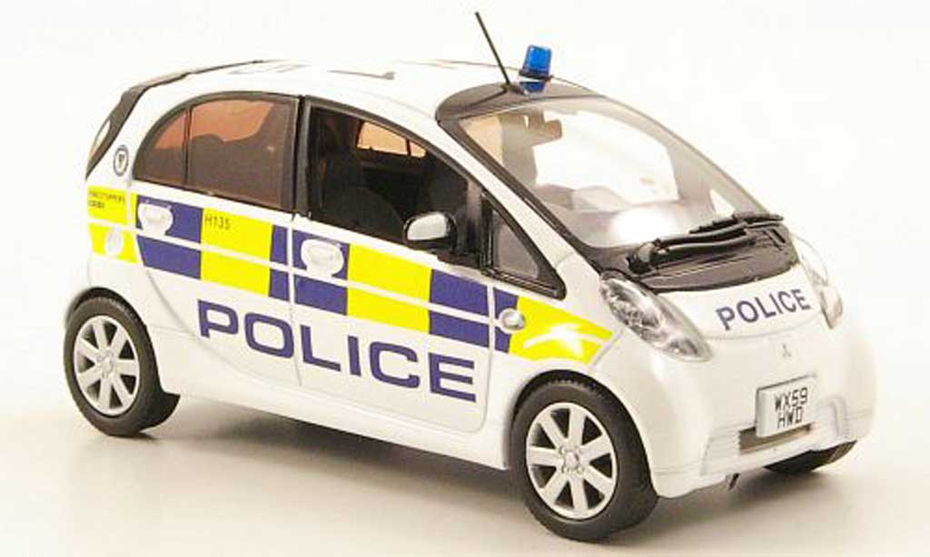 Mitsubishi iMiev 1/43 J Collection West Midlands Police 2009 modellino in miniatura