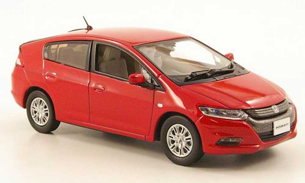 Honda Insight 1/43 J Collection rosso 2010 modellino in miniatura
