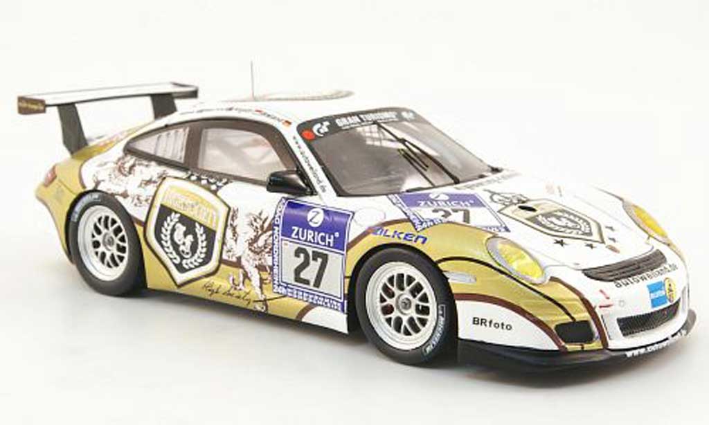 Porsche 997 GT3 CUP 1/43 Minichamps GT3 Cup 2010 No.27 24h Nurburgring modellino in miniatura