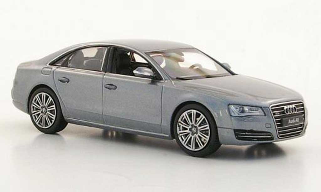 Audi A8 1/43 Kyosho (D4) grigio modellino in miniatura