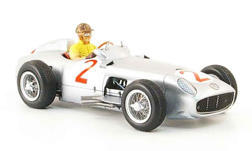Mercedes W 196 1/43 Spark No.2 J.M.Fangio GP Monaco 1955 modellino in miniatura