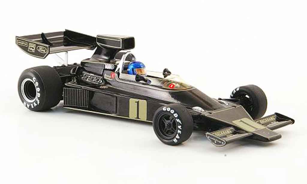 Lotus 76 1/43 Spark no.1 jps r.peterson gp spanien 1974 modellino in miniatura