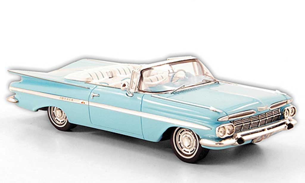 Chevrolet Impala 1959 1/43 Spark 1959 Convertibile turkis modellino in miniatura