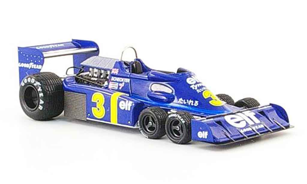 Tyrrell P34 1/43 Reve Collection No.3 elf J.Scheckter GP Japan 1976 modellino in miniatura