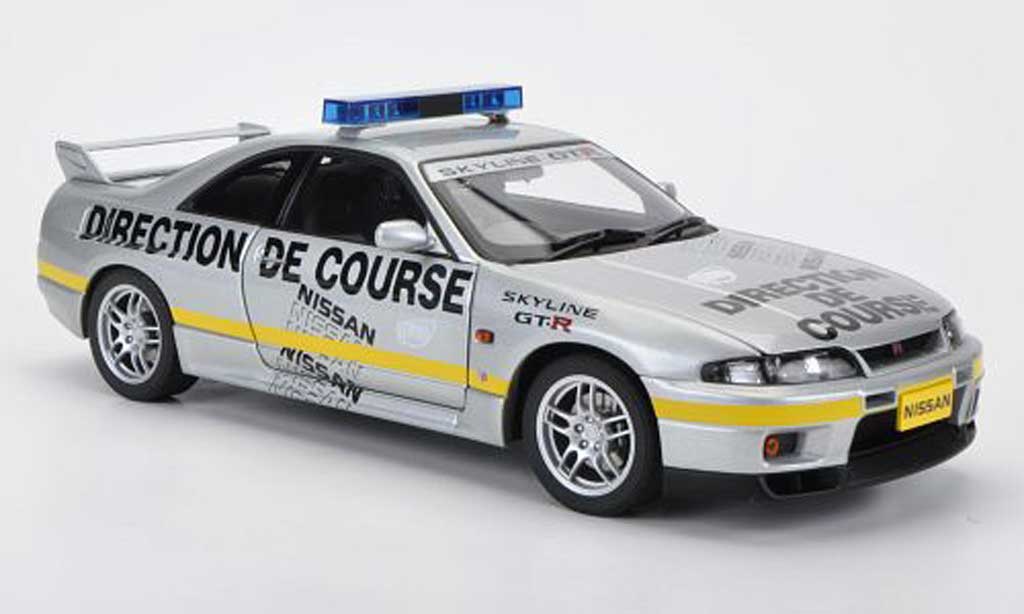 Nissan Skyline R33 1/18 Autoart R33 GT-R Pace Car Le Mans 1997 modellino in miniatura