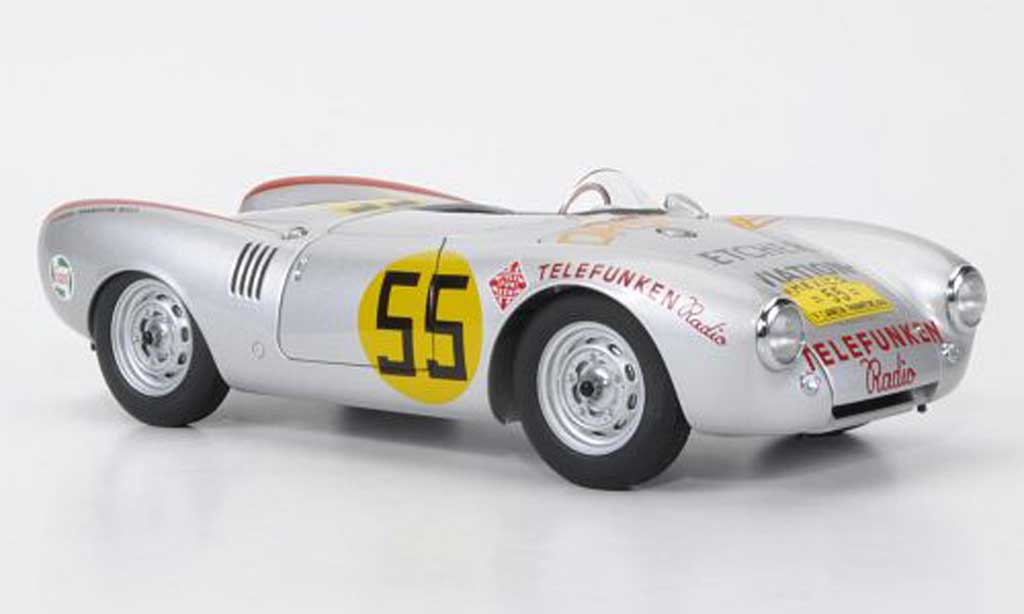 Porsche 550 1954 1/18 Autoart 1954 Spyder No.55 Panamericana modellino in miniatura