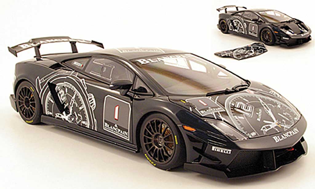 Lamborghini Gallardo LP560-4 LP560-4 1/18 Autoart super trofeo no1 blanc pain 2009 modellino in miniatura