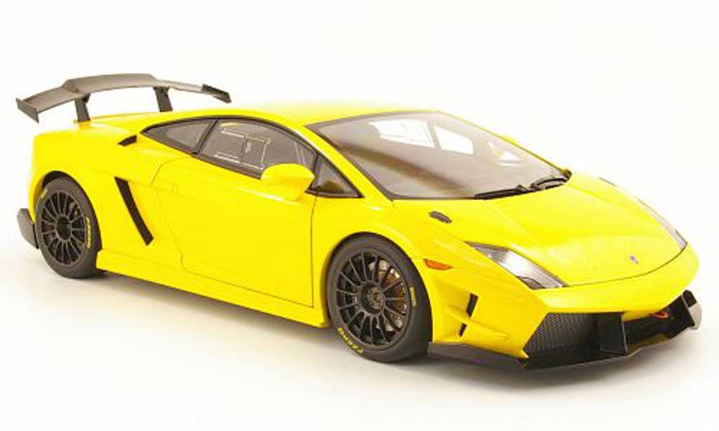 Lamborghini Gallardo LP560-4 LP560-4 1/18 Autoart super trofeo giallo 2009 modellino in miniatura
