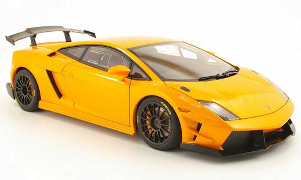 Lamborghini Gallardo LP560-4 LP560-4 1/18 Autoart super trofeo orange 2009 modellino in miniatura