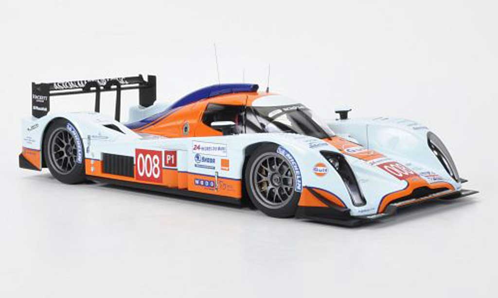 Aston Martin LMP1 1/18 Autoart Lola No.008 24h Le Mans 2009 Davidson/Turner/Verstappen modellino in miniatura