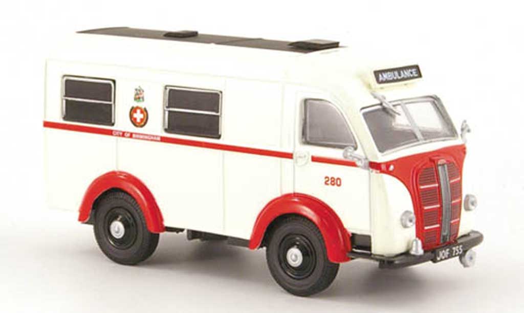 Austin K8 1/43 Oxford Welfarer Ambulance Birmingham RTW (GB) modellino in miniatura
